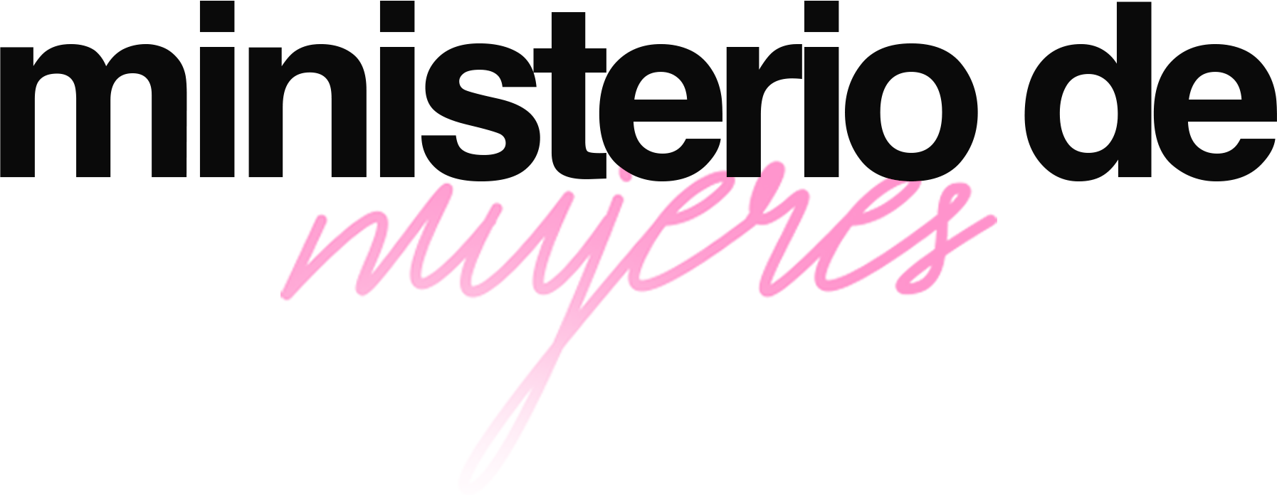 ministerio de mujeres